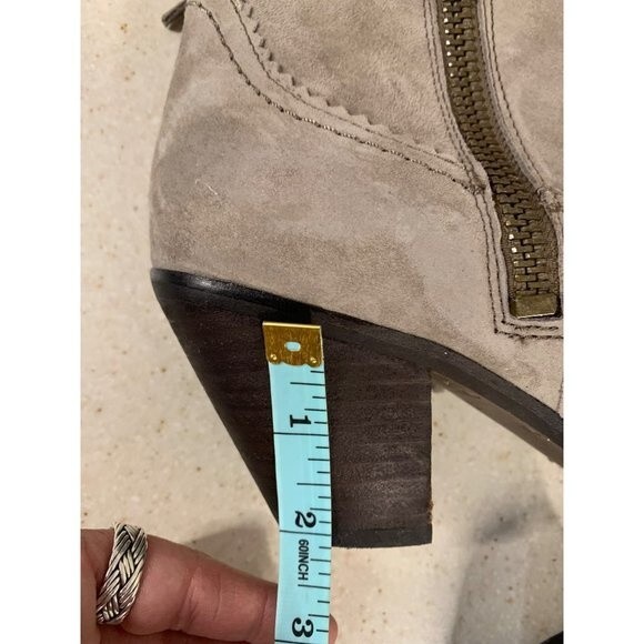 Sam Edelman Louie Fringe Ankle Bootie 8.5 - Picture 4 of 10